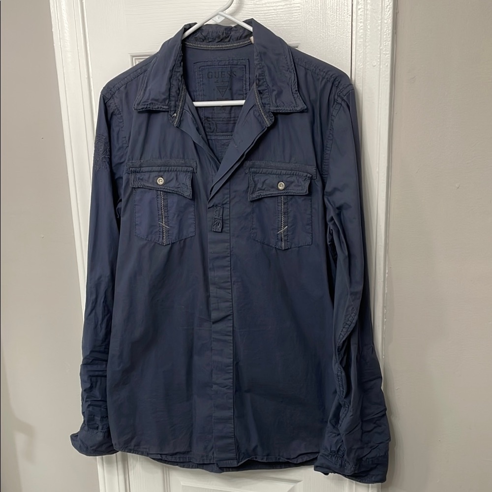 Guess Blue Lightweight Shirt